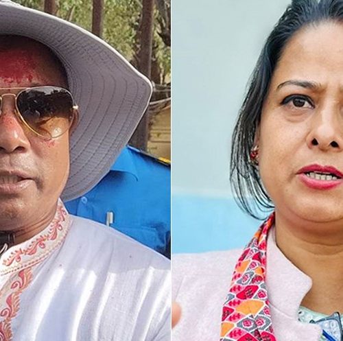 नाउपा नेता रेशम–रन्जिता पक्षबीच बैठकस्थलमै कुटाकुट