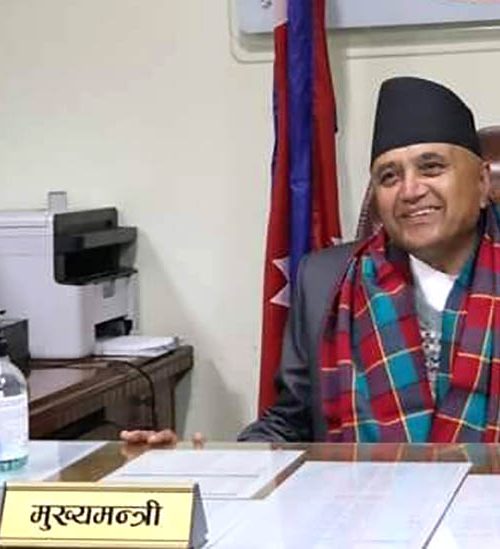 गण्डकीका मुख्यमन्त्री खगराज अधिकारीले मागे विश्वासको मत