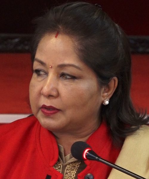 कांग्रेस सभापति देउवाकी श्रीमती परराष्ट्रमन्त्री