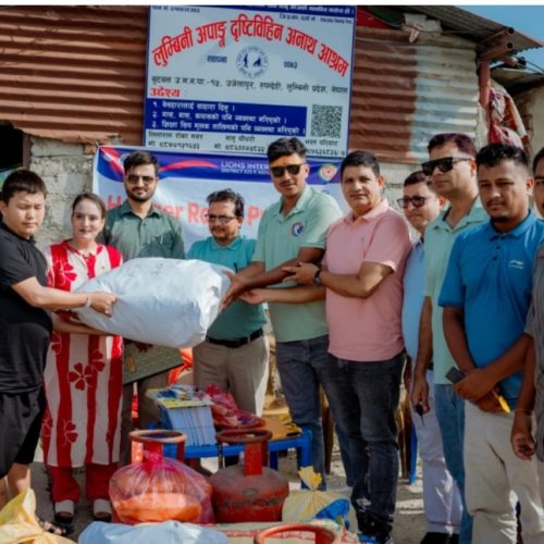 अस्ट्रेलियाबाट गिता पन्थीले सहयोग गरिन् अपांग तथा तथा दृष्टिबिहिनहरुको लागि खाधान्य सहयोग