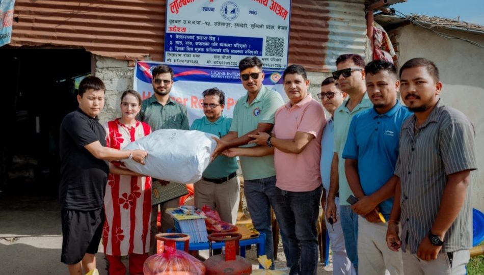 अस्ट्रेलियाबाट गिता पन्थीले सहयोग गरिन् अपांग तथा तथा दृष्टिबिहिनहरुको लागि खाधान्य सहयोग