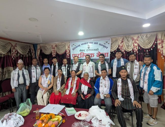संस्कृति संरक्षण एवं प्रवर्द्धनमा जुटे लिसंखु पाखर- २ का नेवार समुदाय