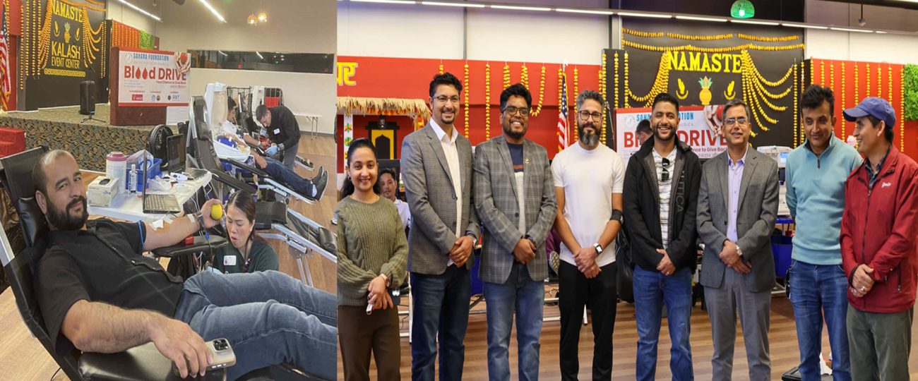 सहारा फाउण्डेसनद्वारा अमेरिकामा आयोजित रक्तदान कार्यक्रम सम्पन्न