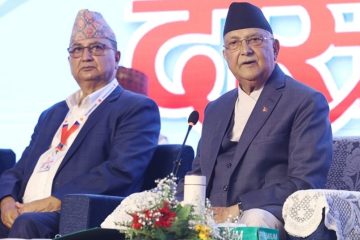 एमाले अध्यक्षमा ओलीको ह्याट्रिक