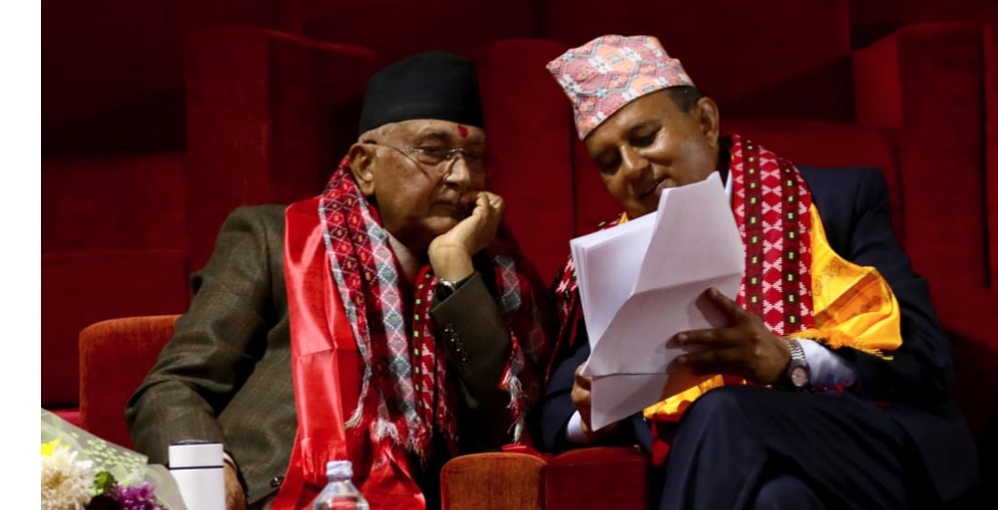 एमालेको महासचिवमा शंकर पोखरेल निर्वाचित,पाण्डेले ल्याए ९९८ मत