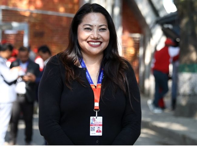 रामकुमारी झाँक्रीलाई केन्द्रीय सदस्यमा सानदार मत