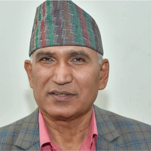 पूर्व अर्थमन्त्री विष्णुप्रसाद पौडेल पक्राउ