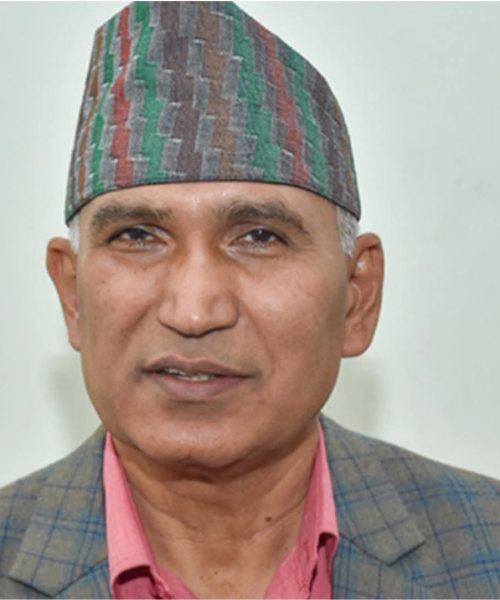 पूर्व अर्थमन्त्री विष्णुप्रसाद पौडेल पक्राउ