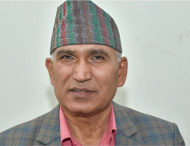 पूर्व अर्थमन्त्री विष्णुप्रसाद पौडेल पक्राउ